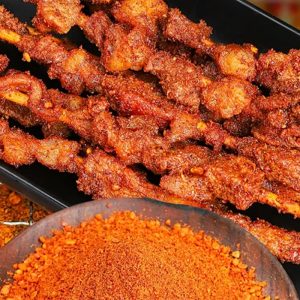 Жаренные и гриль шашлыки на шпажках (10)