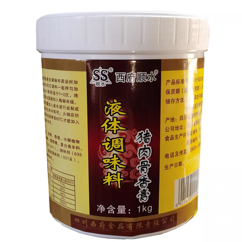 Костно-мясная паста со вкусом свинины «Сифу Шуньшуй»