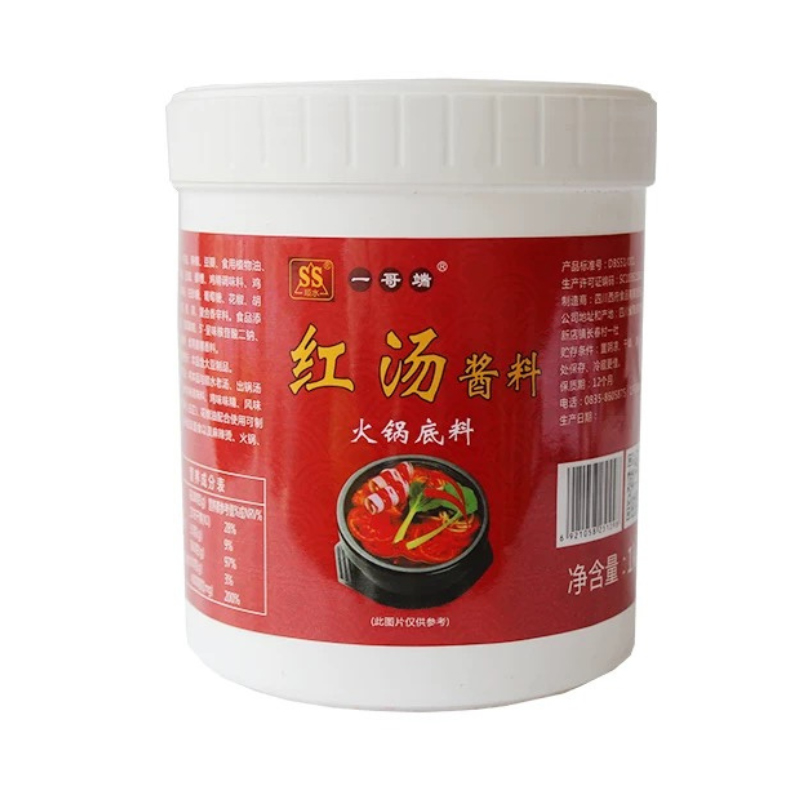 Красный соус для супа «Сифу Шуньшуй» (острая)