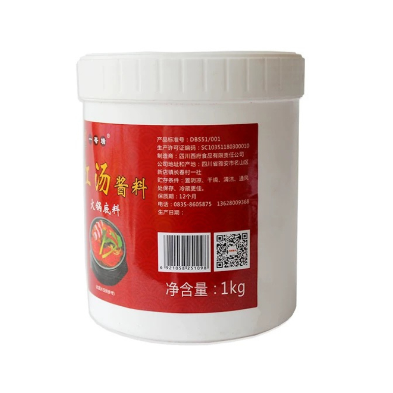 Красный соус для супа «Сифу Шуньшуй» (острая)