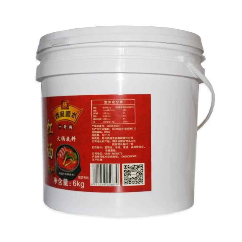 Красный соус для супа «Сифу Шуньшуй» (острая)