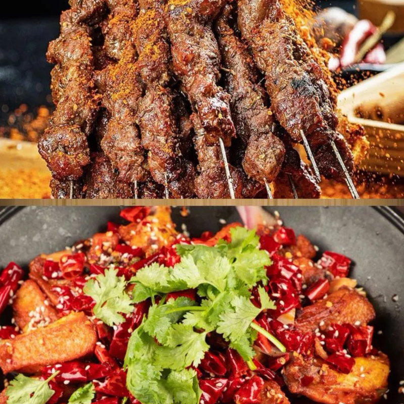 Острая порошковая приправа с мясным вкусом «Игэ Дуань»