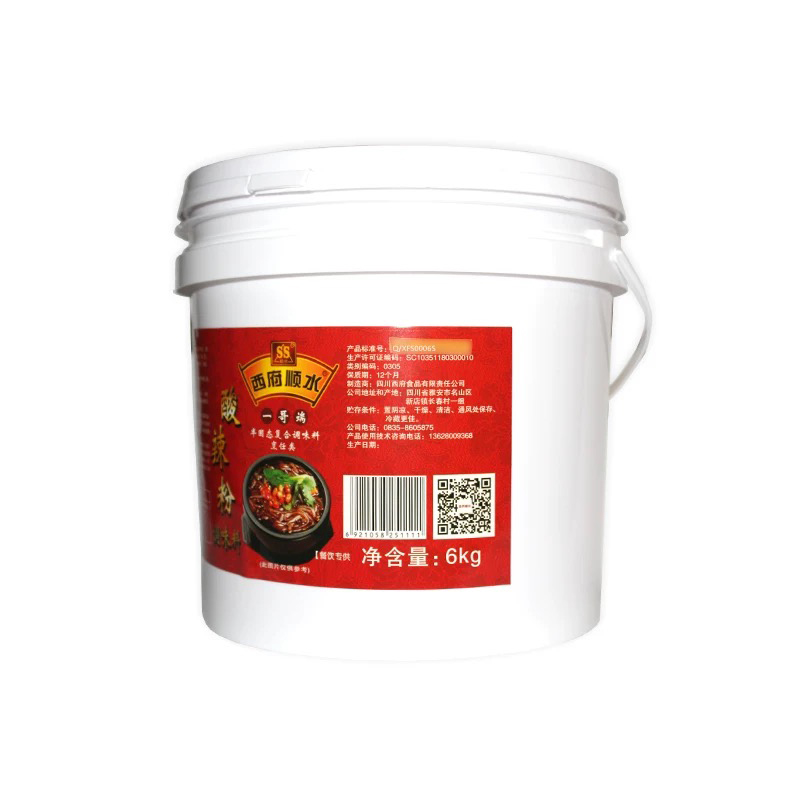 Острый и кислый соус из рисовой лапши «Сифу Шуньшуй»