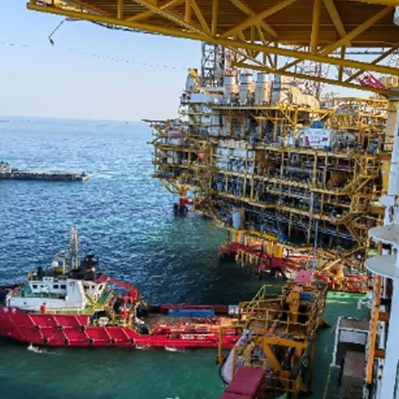 Нефтебуровая платформа – Устройства плавного пуска среднего напряжения