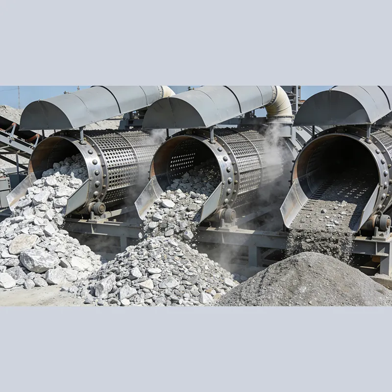 Барабанный вибрационный грохот