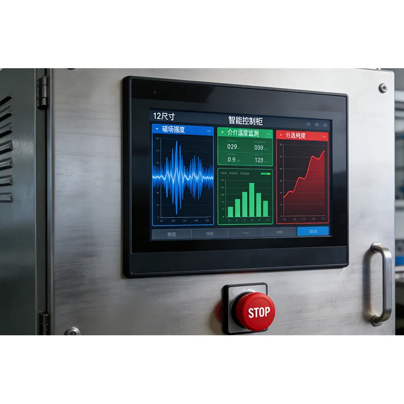 Высокоградиентный сильный магнитный сепаратор