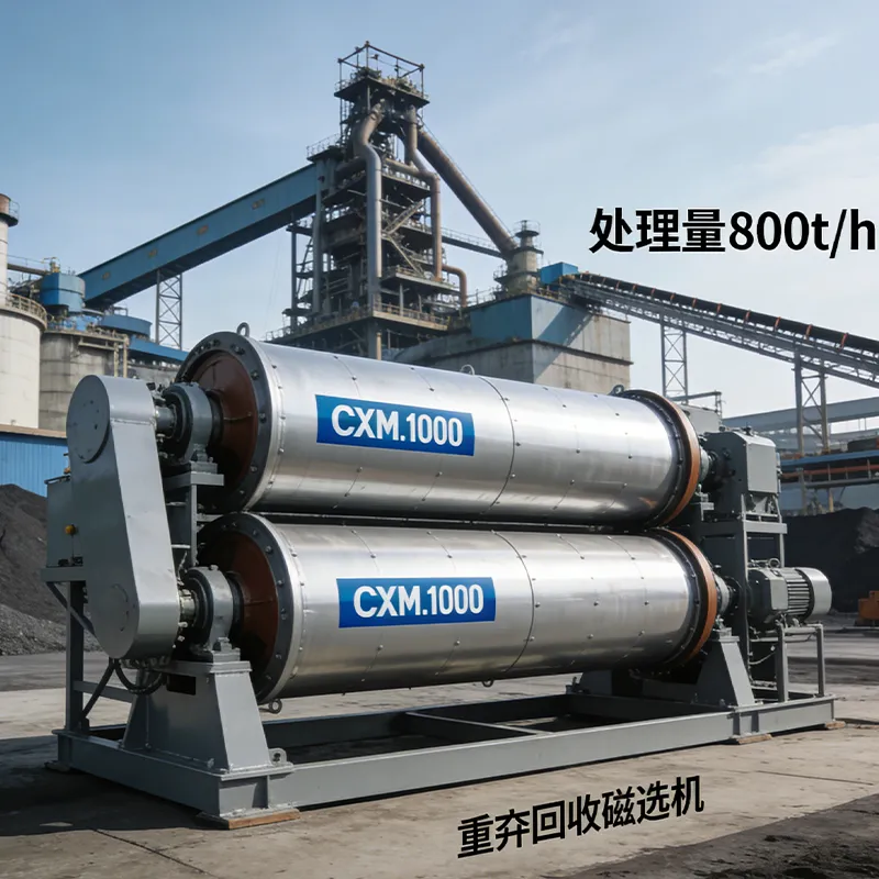 Двухбарабанный магнитный сепаратор для регенерации тяжелой среды CXM-1000