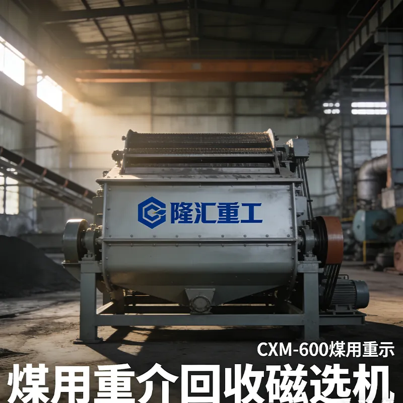 Двухбарабанный магнитный сепаратор для регенерации тяжелой среды CXM-800