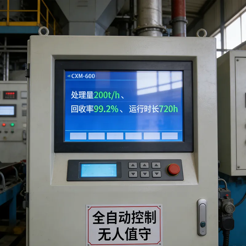 Двухбарабанный магнитный сепаратор для регенерации тяжелой среды CXM-800