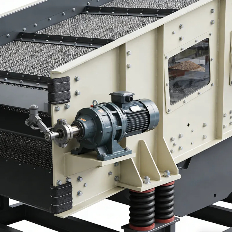 Двухвальный круглый вибрационный грохот