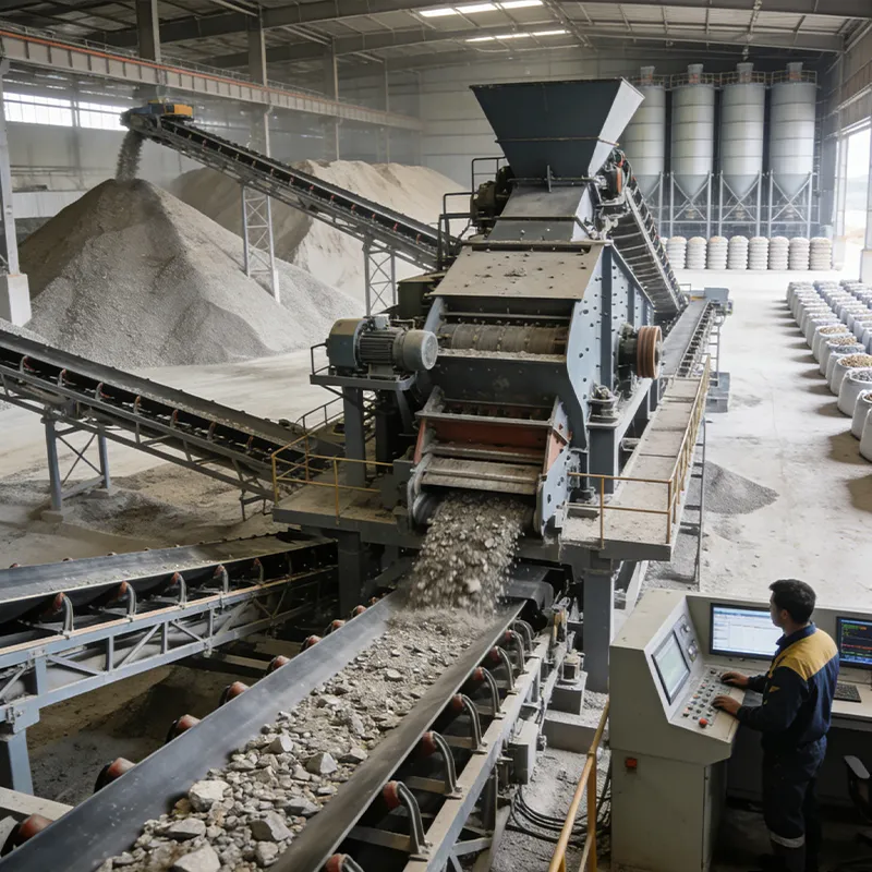 Двухвальный круглый вибрационный грохот