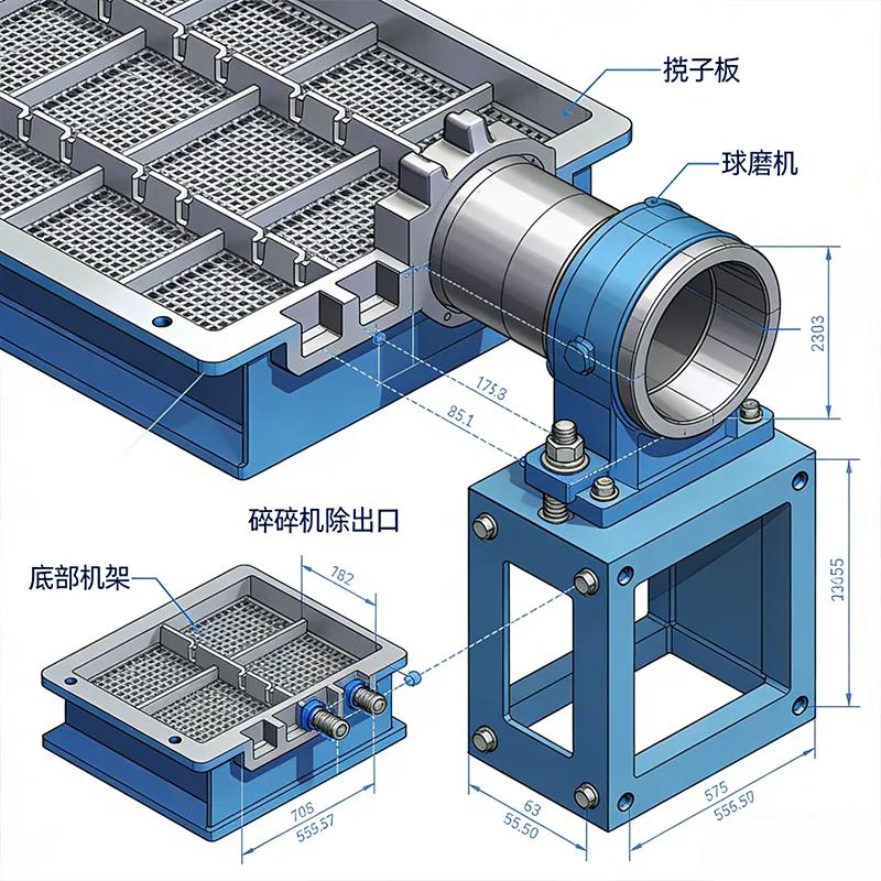 Колосниковая решетка для грохочения