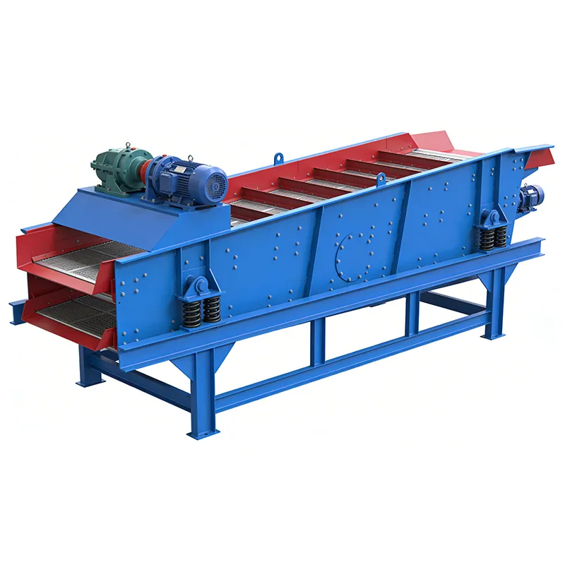 Линейный вибрационный грохот