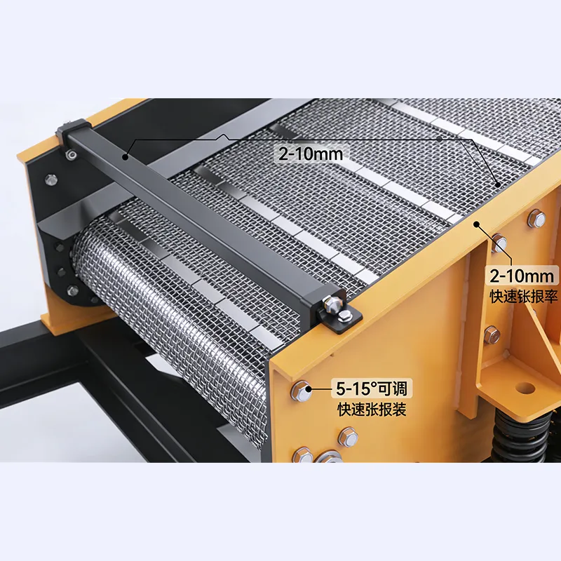 Линейный вибрационный грохот