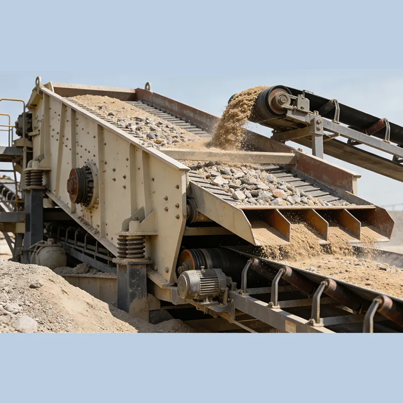 Линейный вибрационный грохот