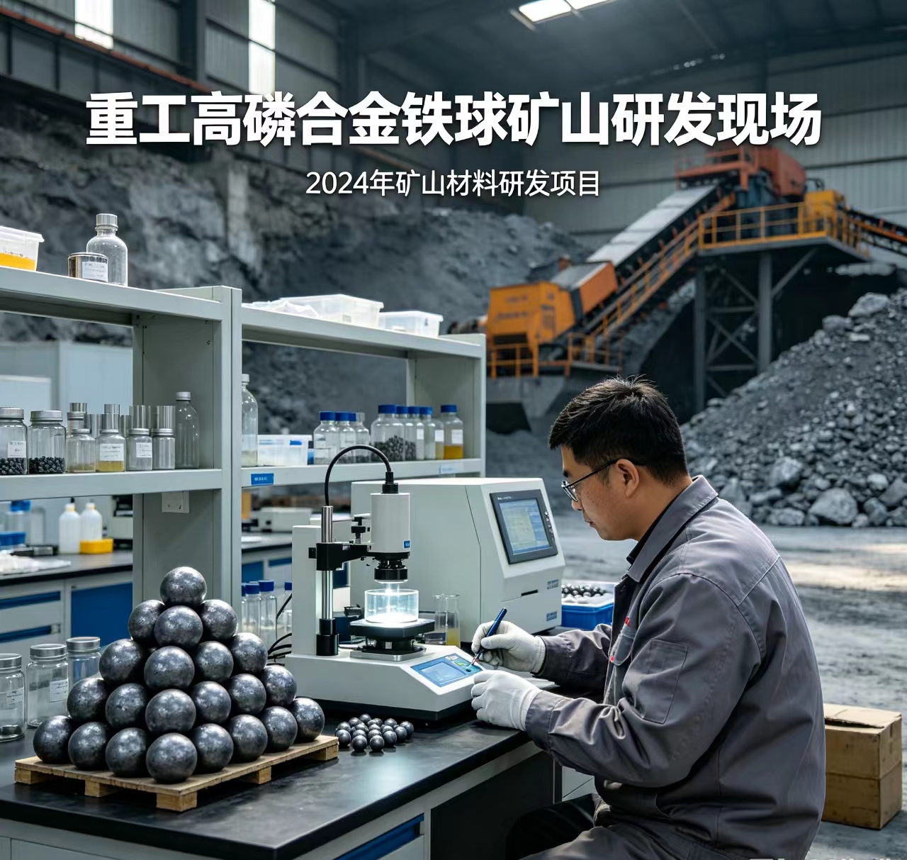 Литые шары из высокохромистого сплава от Longhui Heavy Industry