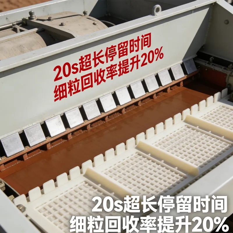 Магнитный сепаратор с прямоточным корытом CTS-600