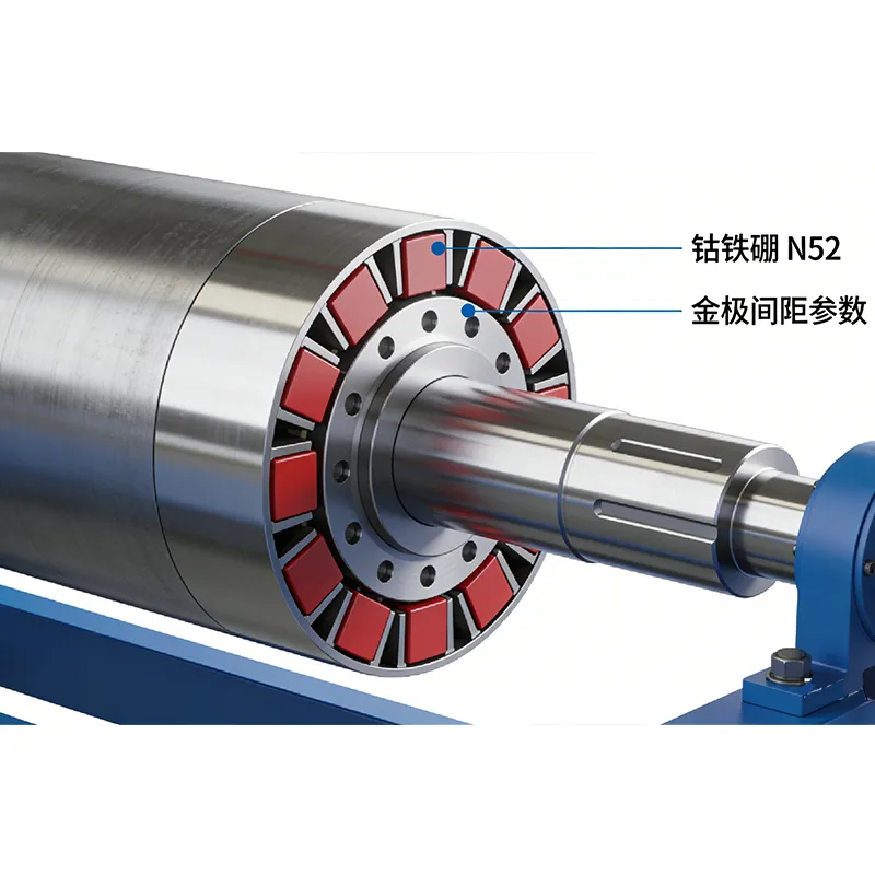 Сильный магнитный валковый сепаратор