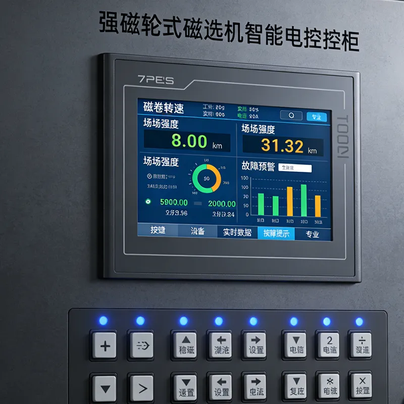 Сильный магнитный валковый сепаратор