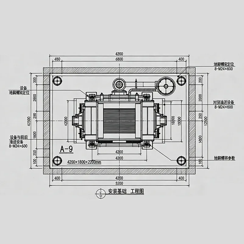 Сухой валковый магнитный сепаратор с постоянными магнитами
