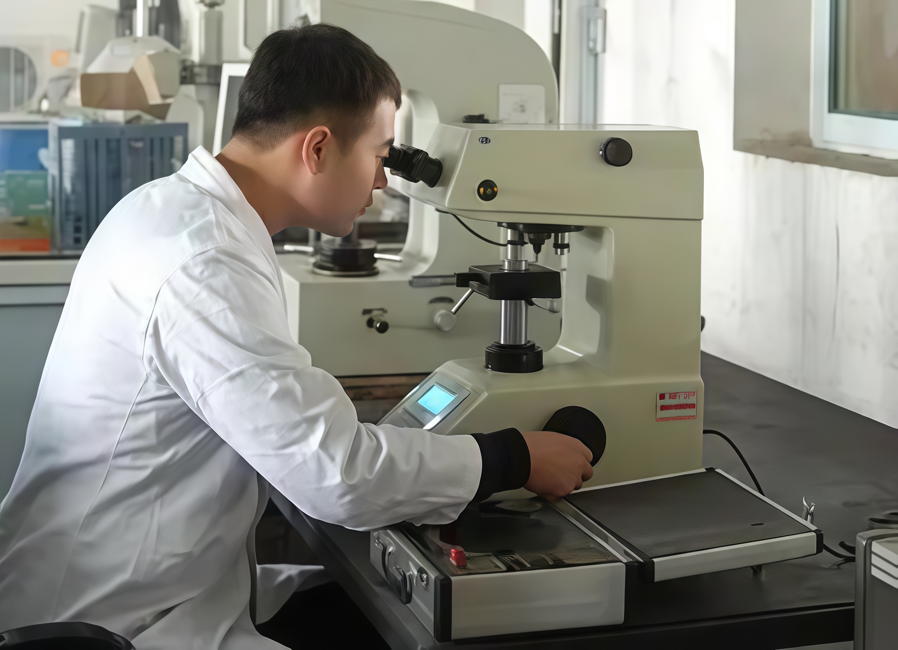 Испытание на твердость по Виккерсу