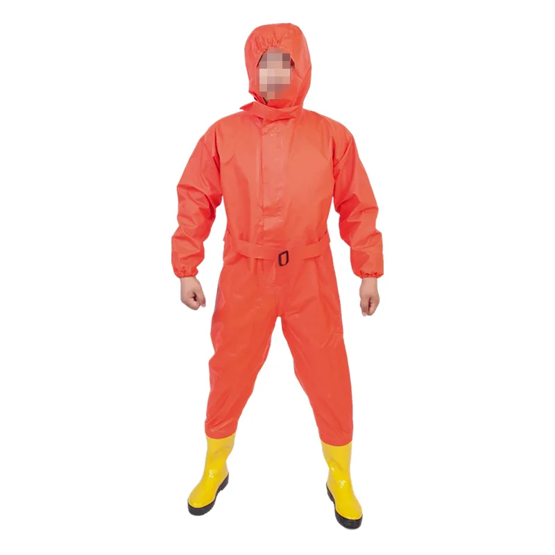 Лёгкий и тяжёлый защитный костюм от химических веществ