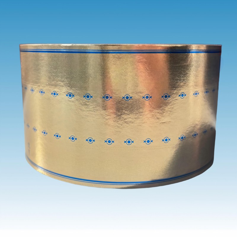 Блестящая (матовая) серебристая мундштучная бумага