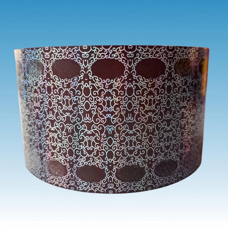 Металлизированная голографическая мундштучная бумага