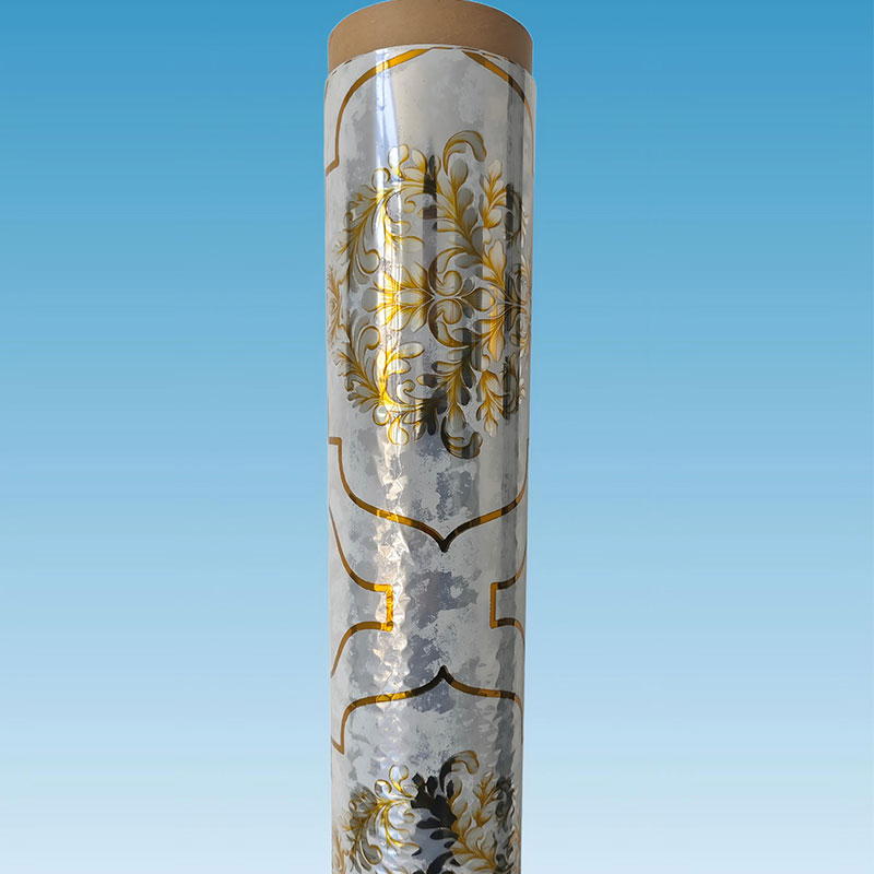 Металлизированная цветочная пленка