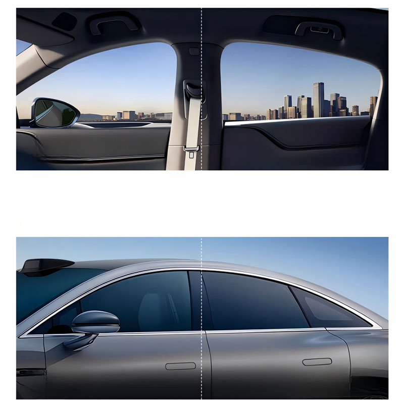 Тонировочная плёнка для автомобильных стёкол