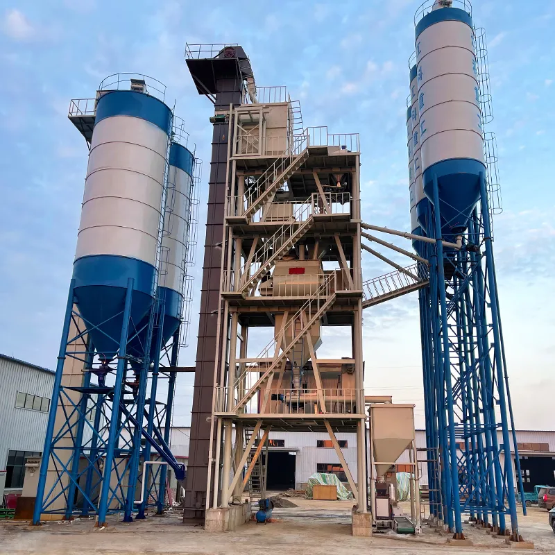 Линия по производству сухих строительных смесей производительностью 300 тыс. тонн в год