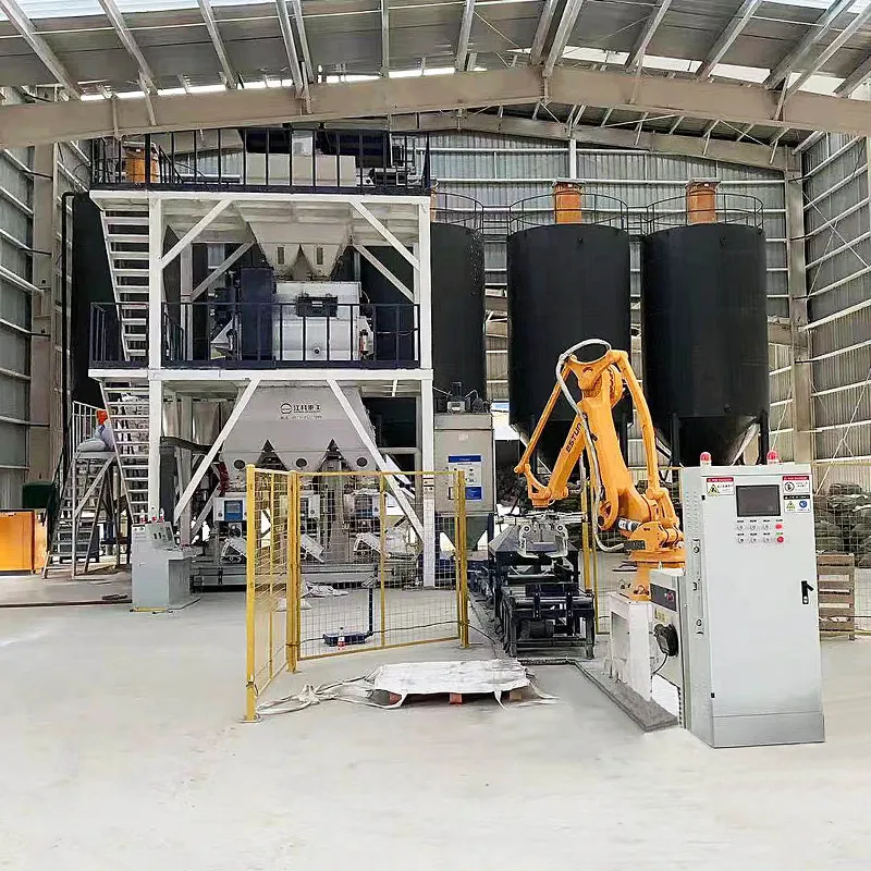 Линия по производству затирочных растворов