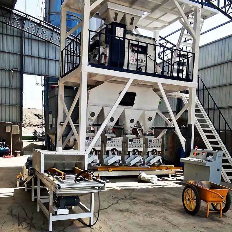 Линия для производства сухих строительных смесей для инъекций