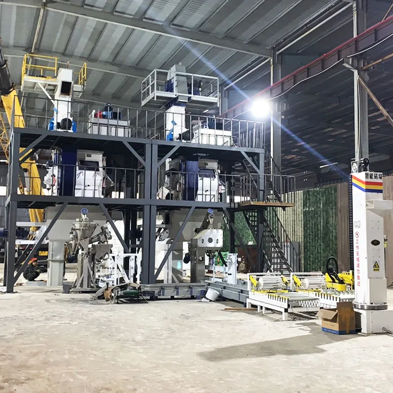 Линия для производства сухих строительных смесей для инъекций