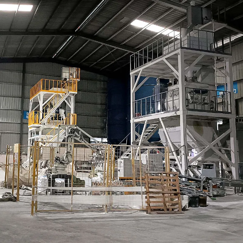 Производственная линия для шпаклёвочных смесей