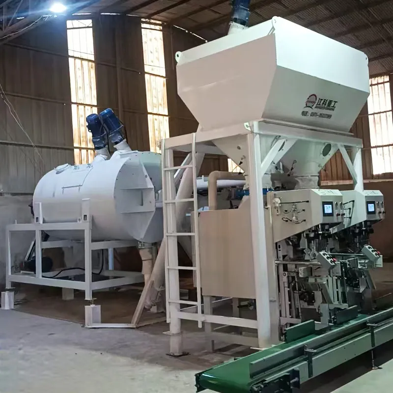 Полностью автоматическое оборудование для производства шпаклёвочных смесей