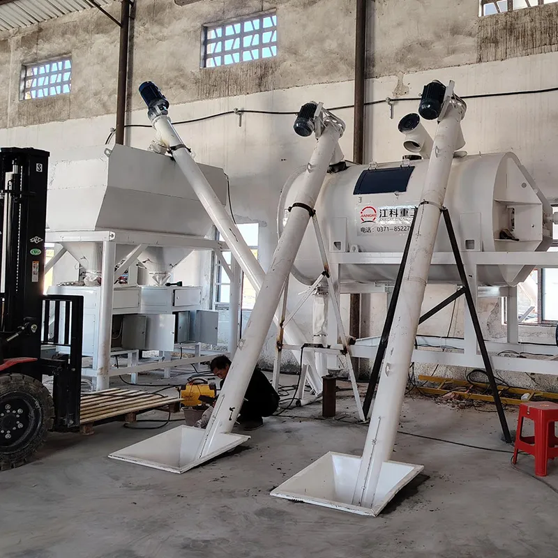 Полностью автоматическая линия по производству шпаклёвочных смесей