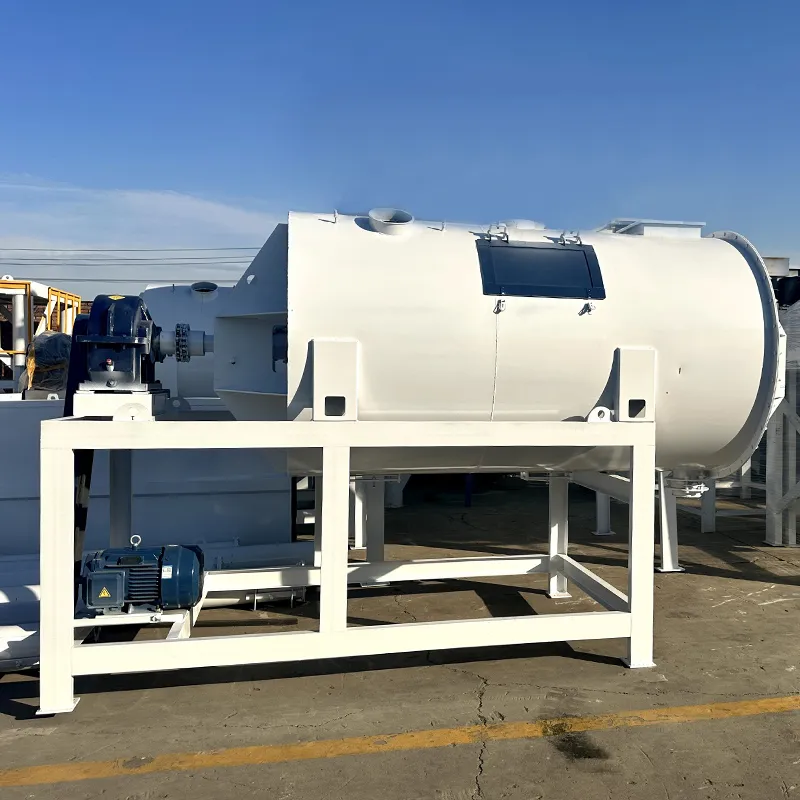 Горизонтальный смеситель для сухих смесей