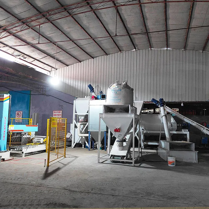 Горизонтальный смеситель для сухих смесей