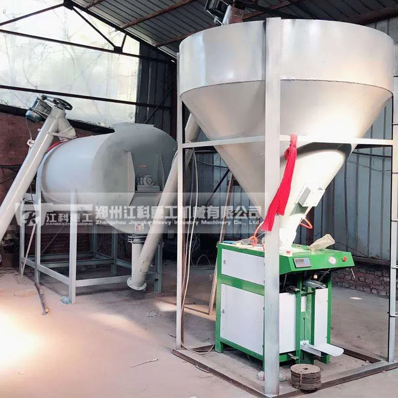 Автоматизированная линия производства шпаклёвочных смесей