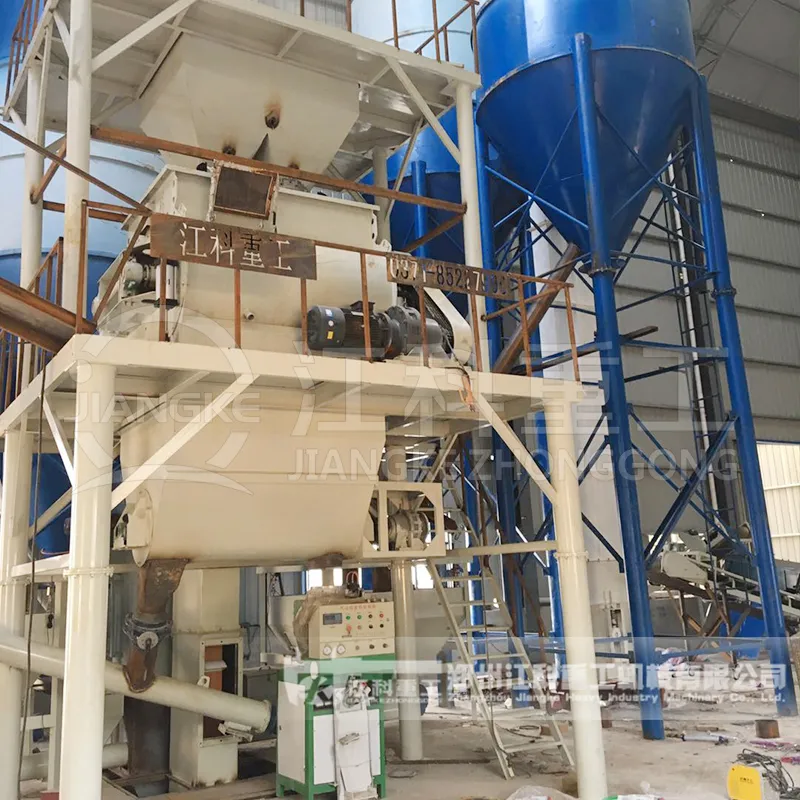 Автоматизированная линия производства шпаклёвочных смесей