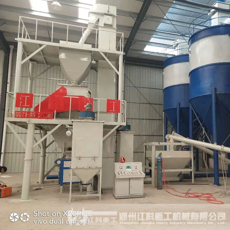 Автоматизированная линия производства шпаклёвочных смесей