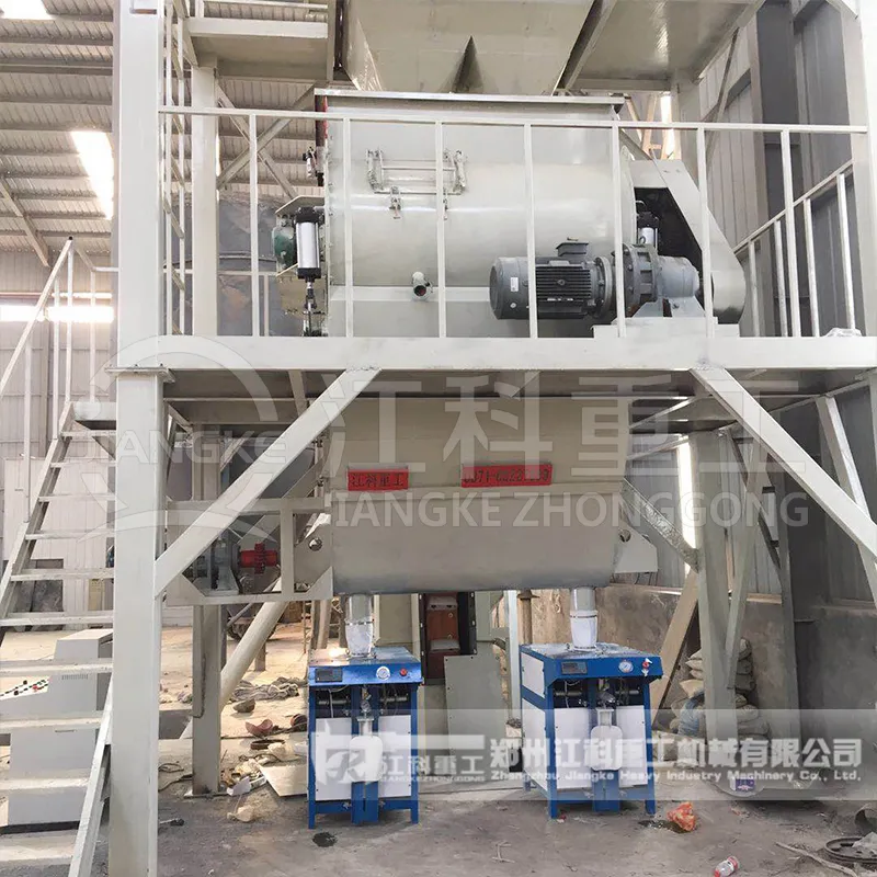 Автоматизированная линия производства шпаклёвочных смесей