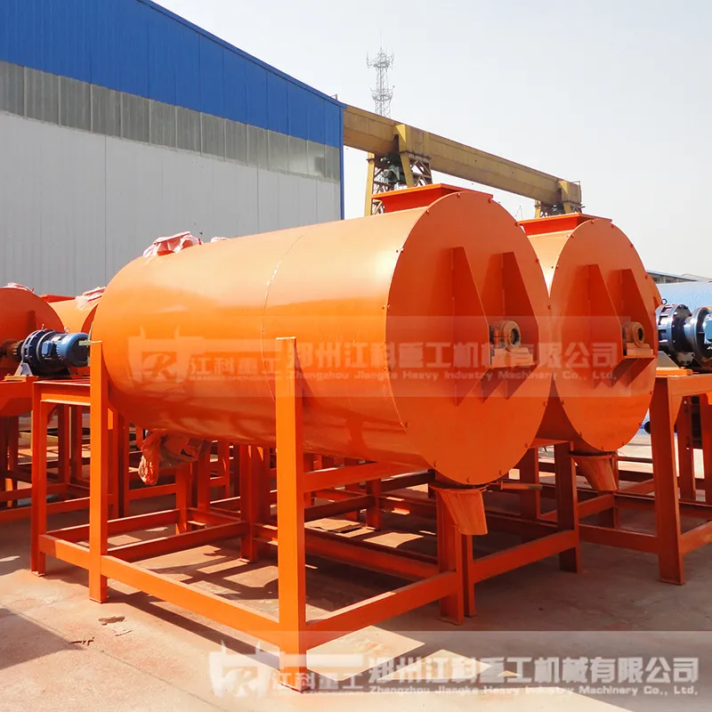 Горизонтальный смеситель для сухих смесей