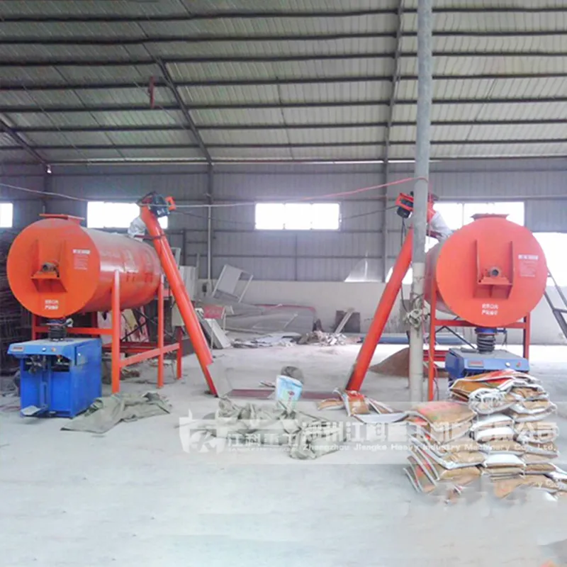 Горизонтальный смеситель для сухих смесей