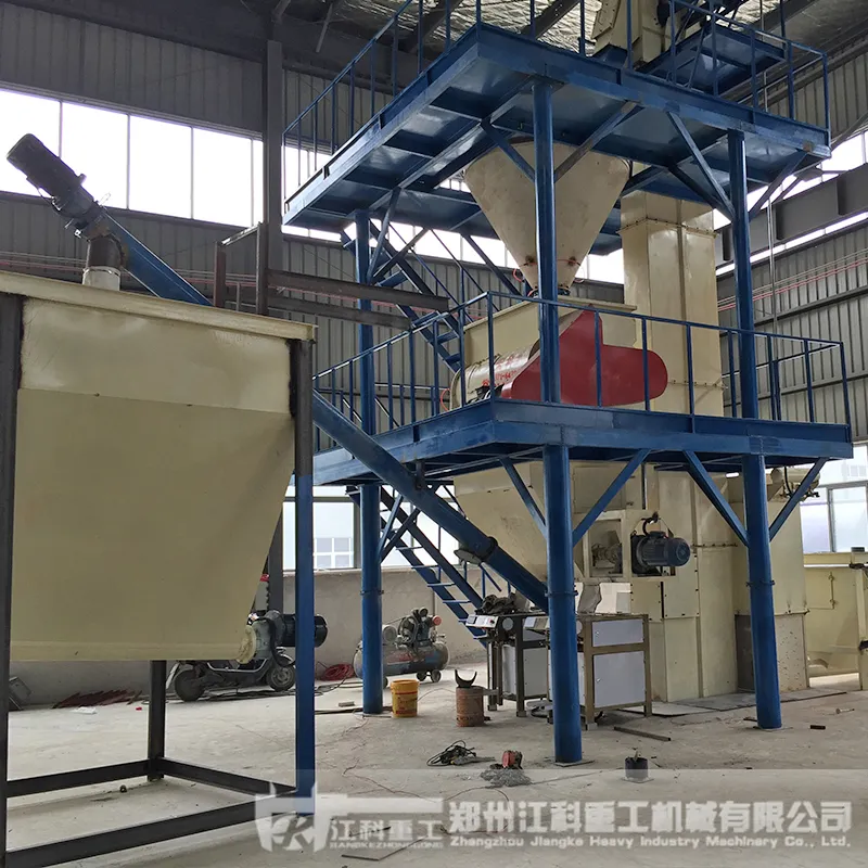 Комплектное оборудование для производства шпаклёвочных смесей