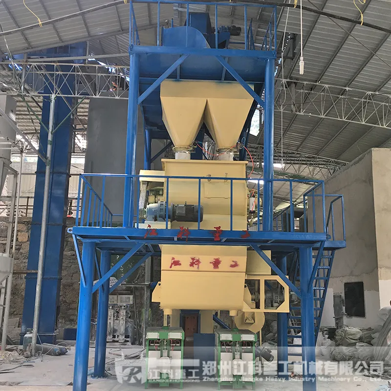 Комплектное оборудование для производства шпаклёвочных смесей