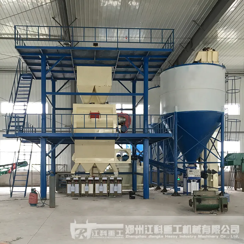 Комплектное оборудование для производства шпаклёвочных смесей