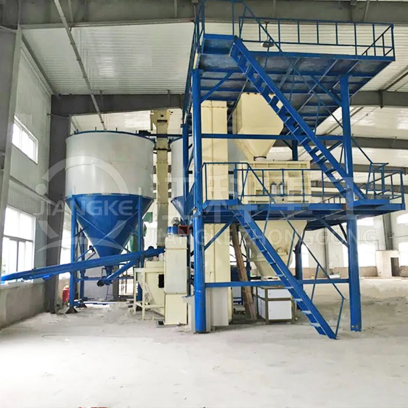 Линия для производства сухих строительных смесей для инъекций