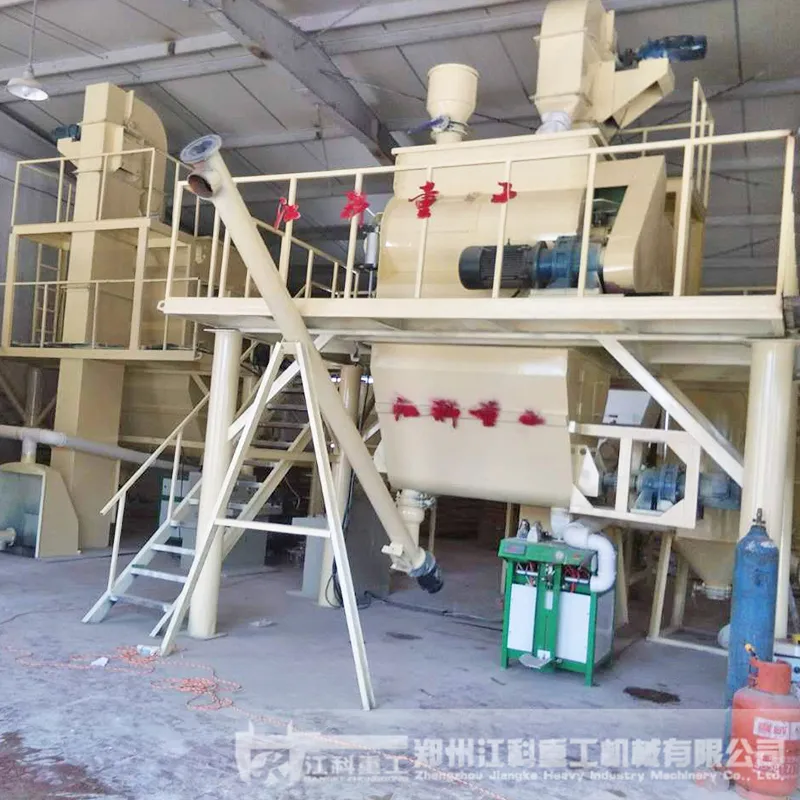 Линия для производства сухих строительных смесей для инъекций